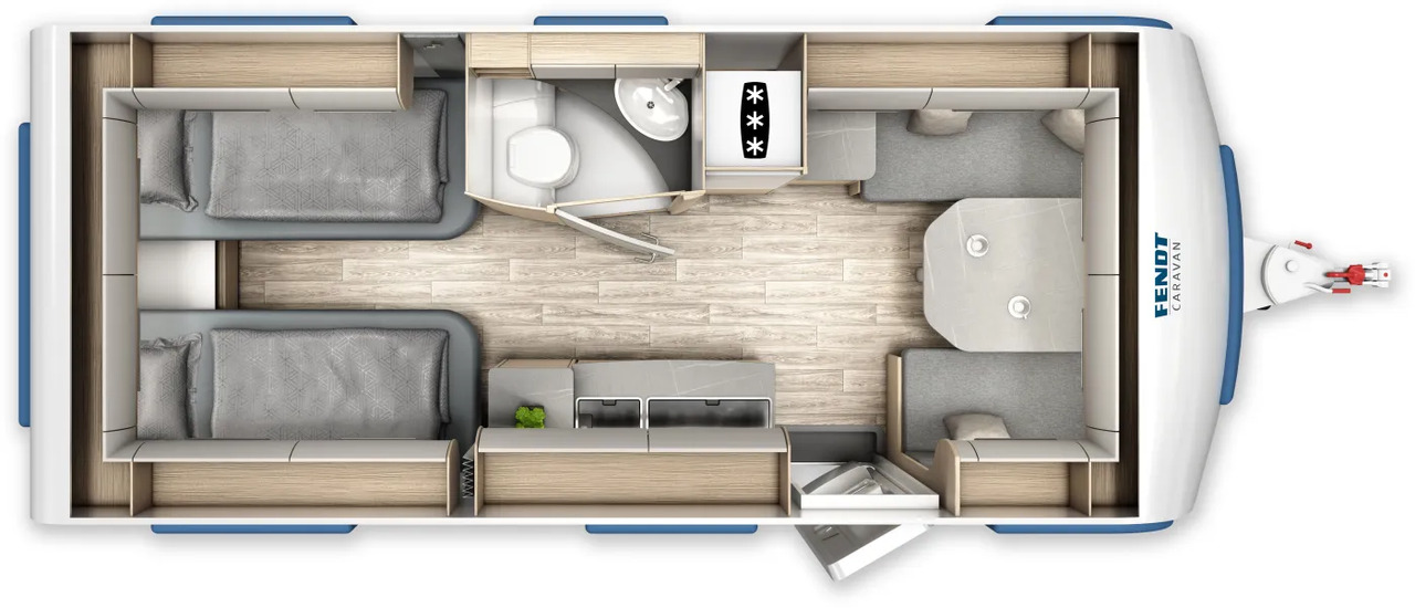 Fendt Bianco Activ 515 SGE Fahrzeug frei konfigurierbar - Wohnwagen: das Bild 2 Fendt Bianco Activ 515 SGE Fahrzeug frei konfigurierbar - Wohnwagen: das Bild 2