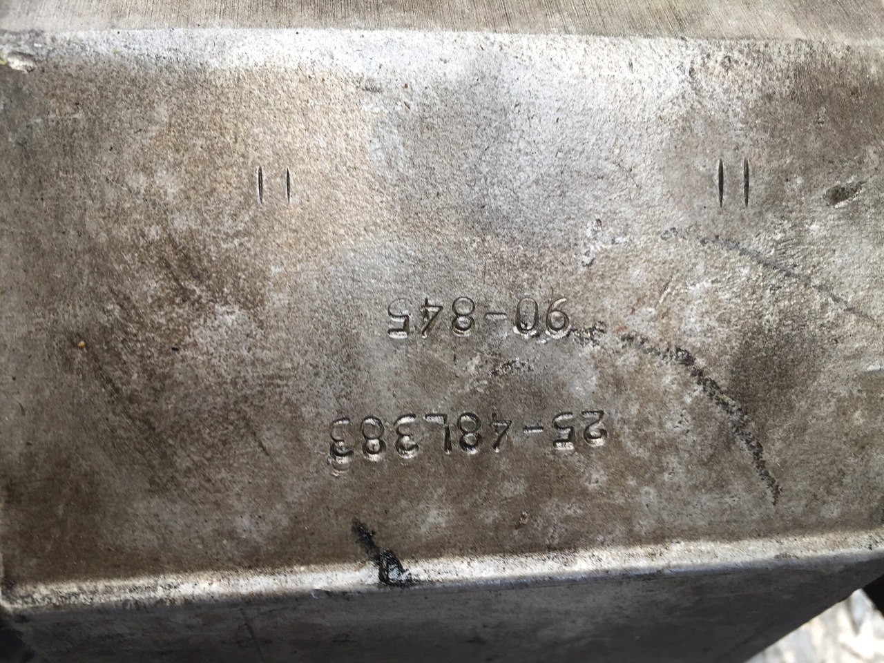 Gebrauchte Hydraulikpumpe, MAN, Artikel-Nr. : 25 - 48L383, 90 - 845 - Hydraulikpumpe für LKW: das Bild 3 Gebrauchte Hydraulikpumpe, MAN, Artikel-Nr. : 25 - 48L383, 90 - 845 - Hydraulikpumpe für LKW: das Bild 3