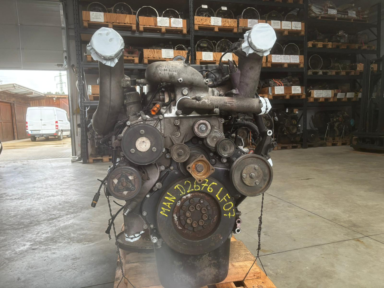 Gebrauchter MAN TGX 26.480 D 2676 LF 07 Motor - Motor für LKW: das Bild 3 Gebrauchter MAN TGX 26.480 D 2676 LF 07 Motor - Motor für LKW: das Bild 3