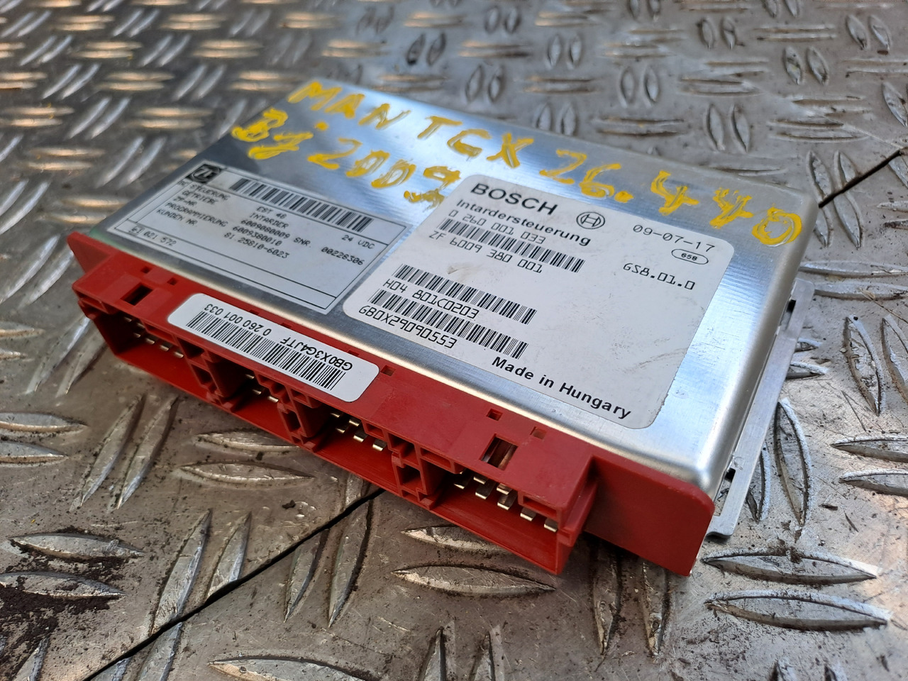 Gebrauchtes MAN TGX 26.440 Steuergerät Intarder, Artikel - Nr.: 81.25810 - 6023 - Steuergerät für LKW: das Bild 1 Gebrauchtes MAN TGX 26.440 Steuergerät Intarder, Artikel - Nr.: 81.25810 - 6023 - Steuergerät für LKW: das Bild 1