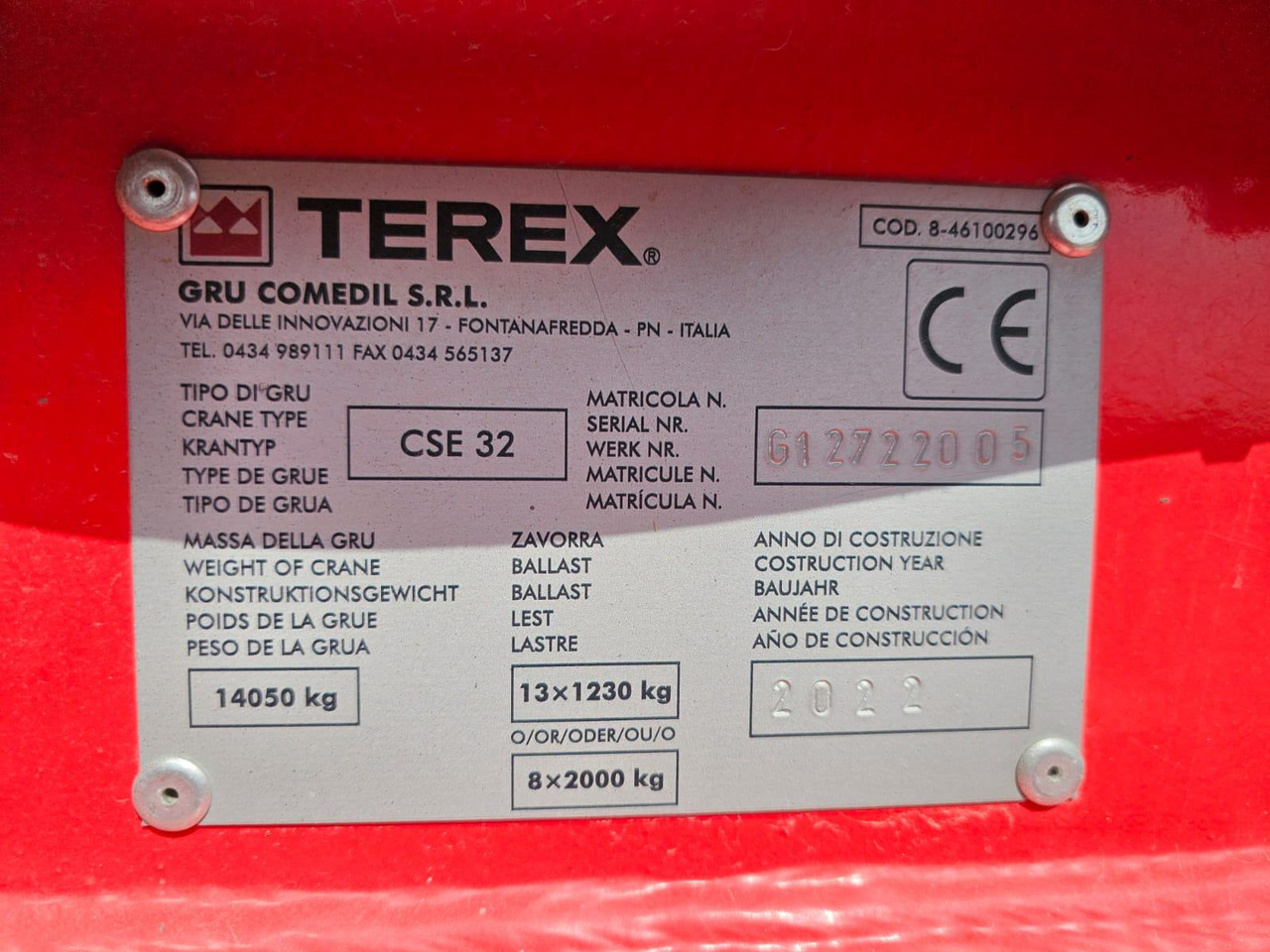 TEREX 32 - Schnellmontagekran: das Bild 3 TEREX 32 - Schnellmontagekran: das Bild 3