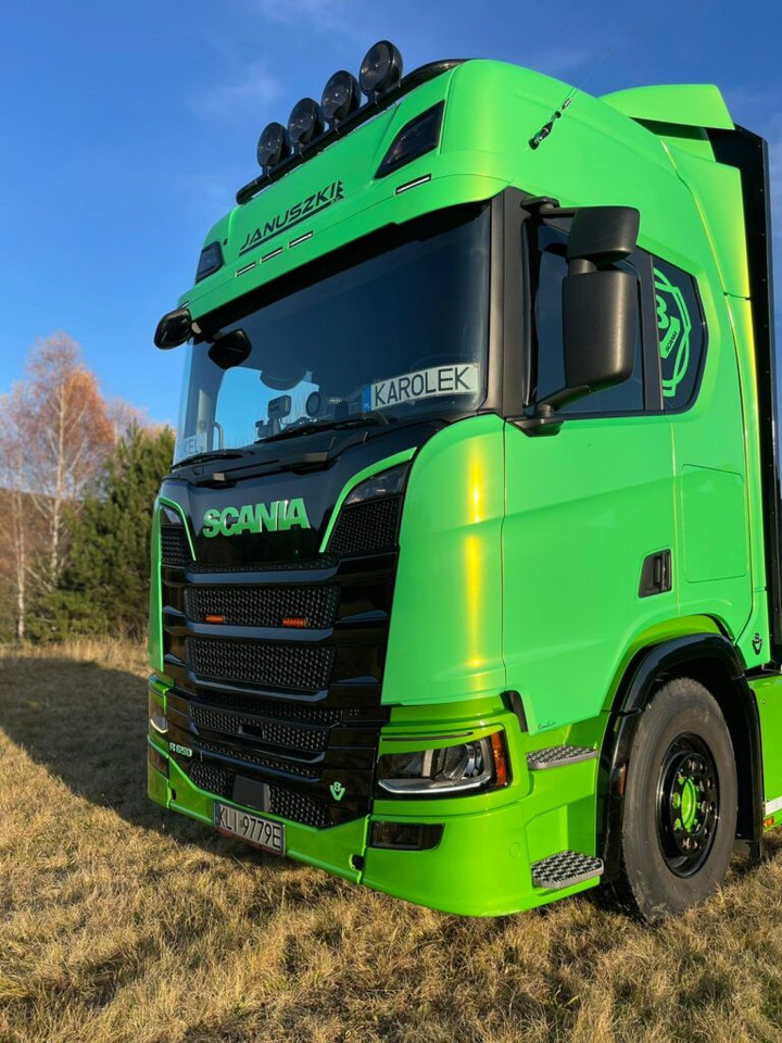 SCANIA 650 „BANDZIOR” - Holztransporter, Autokran: das Bild 3 SCANIA 650 „BANDZIOR” - Holztransporter, Autokran: das Bild 3