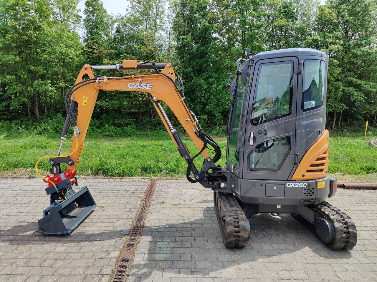 Case CX26C Minibagger m. Kabine NEU Komfortsitz HZG LED Scheinwerfer Joystick-Steuerung - Minibagger: das Bild 1 Case CX26C Minibagger m. Kabine NEU Komfortsitz HZG LED Scheinwerfer Joystick-Steuerung - Minibagger: das Bild 1