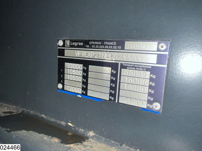 Legras Openlaadbak Wood transport, Steel suspension - Holzauflieger: das Bild 3 Legras Openlaadbak Wood transport, Steel suspension - Holzauflieger: das Bild 3