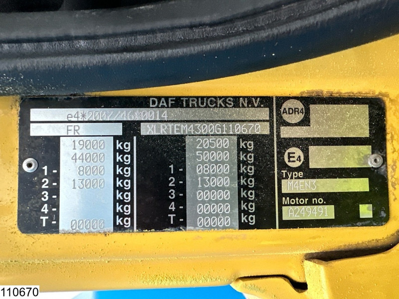 Sattelzugmaschine DAF CF 510 EURO 6, ACC, Hydraulic: das Bild 7 Sattelzugmaschine DAF CF 510 EURO 6, ACC, Hydraulic: das Bild 7