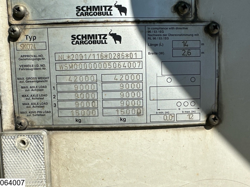 Schmitz Cargobull Koel vries Carrier Vector 1850, Zepro - Kühlkoffer Auflieger: das Bild 4 Schmitz Cargobull Koel vries Carrier Vector 1850, Zepro - Kühlkoffer Auflieger: das Bild 4