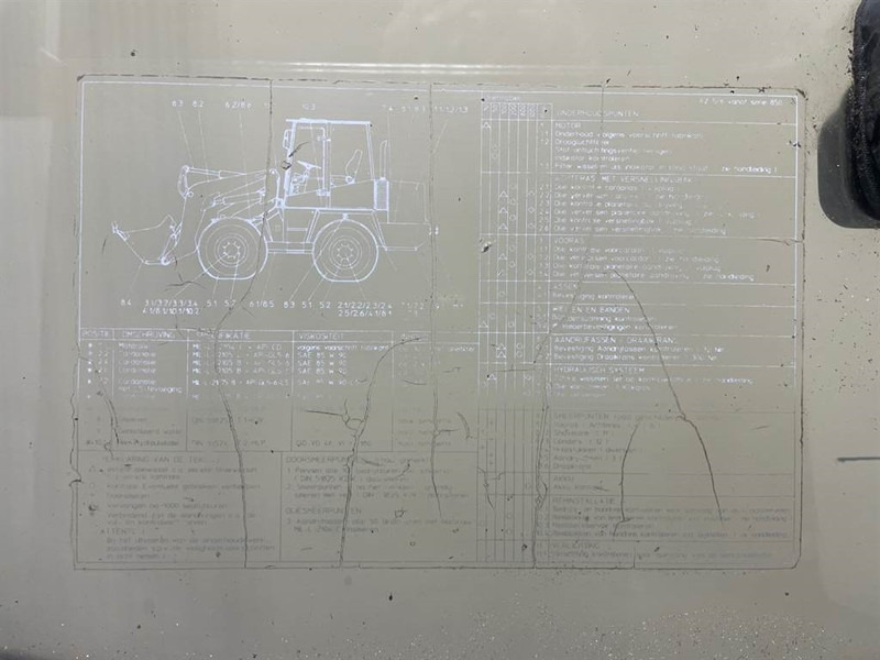 Ahlmann AZ6-4145329K-Door/Tür/Deur - Fahrerhaus und Interieur für Baumaschine: das Bild 5 Ahlmann AZ6-4145329K-Door/Tür/Deur - Fahrerhaus und Interieur für Baumaschine: das Bild 5