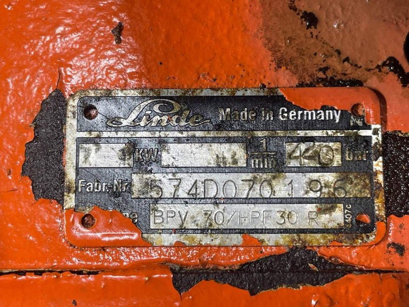 Hydraulik für Baumaschine Atlas 86E-Linde BPV-70/HPF30R-Drive pump/Fahrpumpe: das Bild 9 Hydraulik für Baumaschine Atlas 86E-Linde BPV-70/HPF30R-Drive pump/Fahrpumpe: das Bild 9