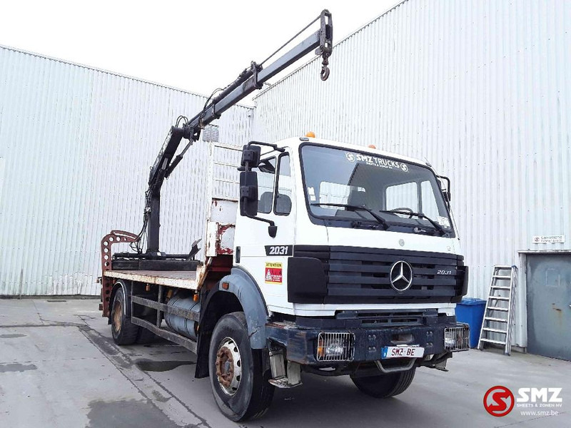 Mercedes-Benz SK 1831 hiab 090 lames - Pritsche LKW, Autokran: das Bild 1 Mercedes-Benz SK 1831 hiab 090 lames - Pritsche LKW, Autokran: das Bild 1