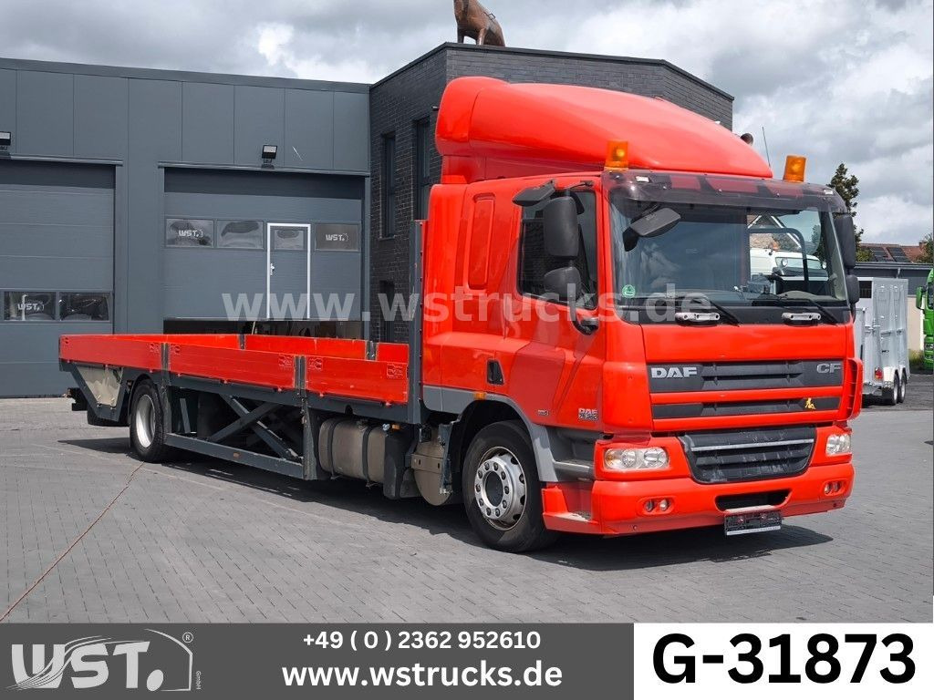 DAF CF 75 360 Spezial Radmulden 9,00 m Tielader - Autotransporter LKW: das Bild 1 DAF CF 75 360 Spezial Radmulden 9,00 m Tielader - Autotransporter LKW: das Bild 1
