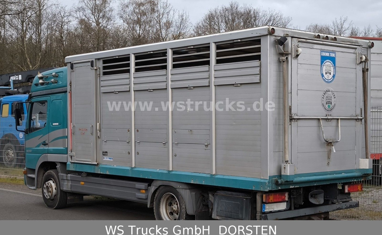 Mercedes-Benz Atego 1223 1 Stock Hohe Gitter Viehtransporter - Pferdetransporter: das Bild 3 Mercedes-Benz Atego 1223 1 Stock Hohe Gitter Viehtransporter - Pferdetransporter: das Bild 3