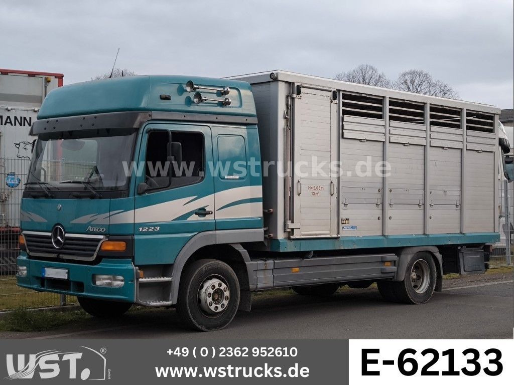 Mercedes-Benz Atego 1223 1 Stock Hohe Gitter Viehtransporter - Pferdetransporter: das Bild 1 Mercedes-Benz Atego 1223 1 Stock Hohe Gitter Viehtransporter - Pferdetransporter: das Bild 1