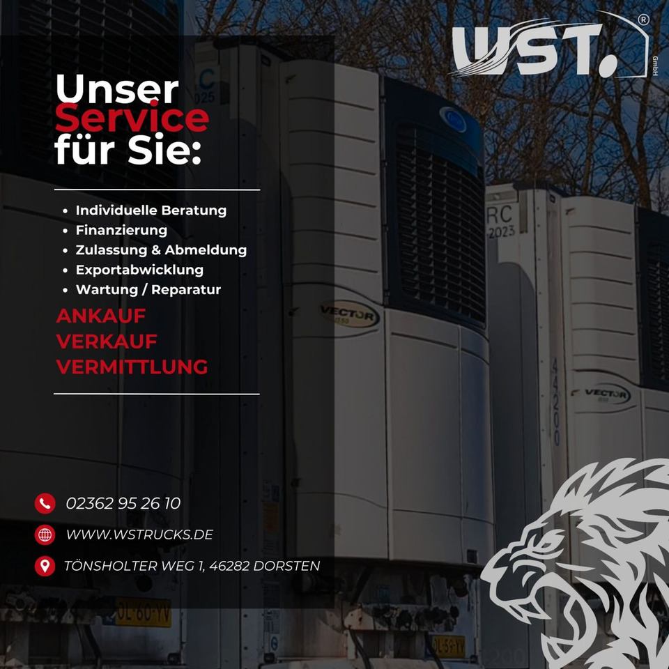 Schmitz Cargobull Kühlauflieger Blumenbreit Vector 1550 - Koffer Auflieger: das Bild 2 Schmitz Cargobull Kühlauflieger Blumenbreit Vector 1550 - Koffer Auflieger: das Bild 2