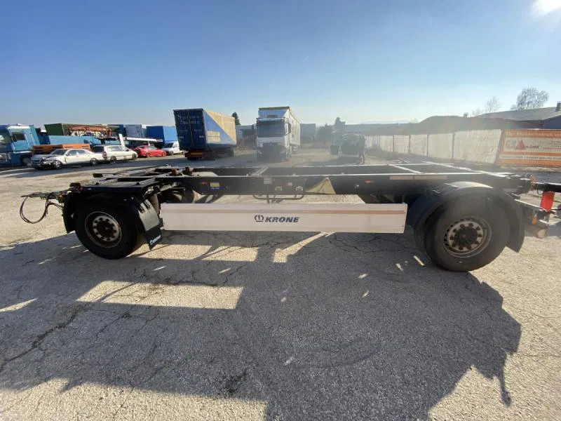 Krone 2- Achs Lafette !! HU/ TÜV NEU !! 2- Achs Lafette !! HU/ TÜV NEU !! - Container/ Wechselfahrgestell Anhänger: das Bild 1 Krone 2- Achs Lafette !! HU/ TÜV NEU !! 2- Achs Lafette !! HU/ TÜV NEU !! - Container/ Wechselfahrgestell Anhänger: das Bild 1