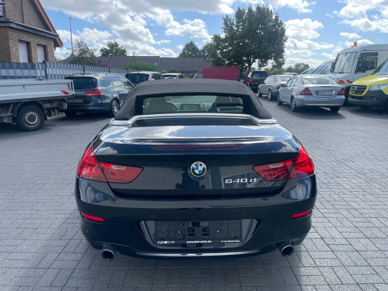 Cabrio BMW 640 Baureihe 6 Cabrio 640 d: das Bild 14