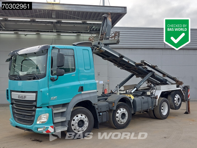 DAF CF 410 CF 8X2 35tons Velsycon CL35.71 containersystem Lift+steering axle Euro 6 - Abrollkipper: das Bild 1 DAF CF 410 CF 8X2 35tons Velsycon CL35.71 containersystem Lift+steering axle Euro 6 - Abrollkipper: das Bild 1
