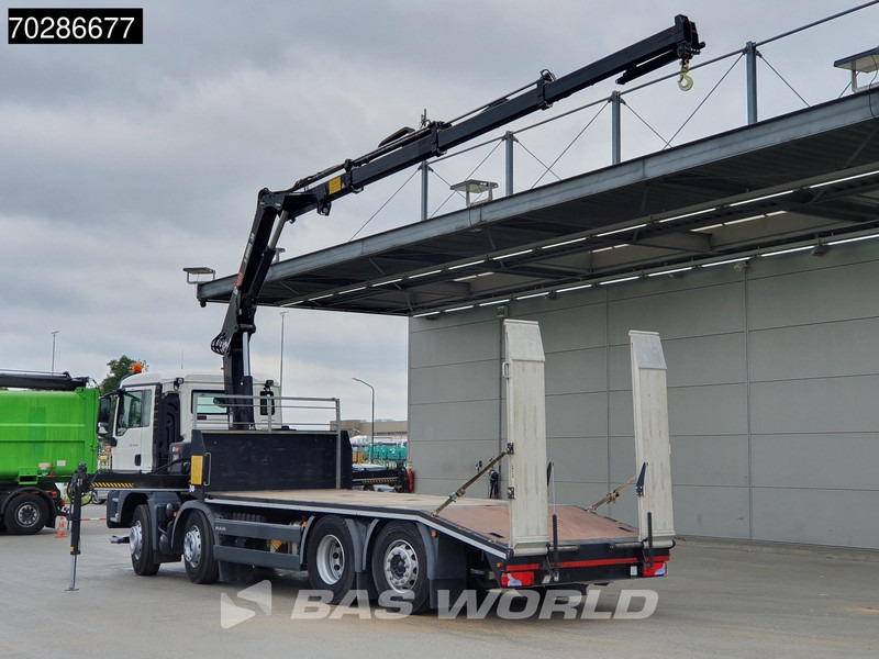 MAN TGS 35.360 8X2 HIAB X-Hiduo 158 BS-3 Crane Lift+lenkasche Machine transporter Euro 6 - Autotransporter LKW, Autokran: das Bild 2 MAN TGS 35.360 8X2 HIAB X-Hiduo 158 BS-3 Crane Lift+lenkasche Machine transporter Euro 6 - Autotransporter LKW, Autokran: das Bild 2