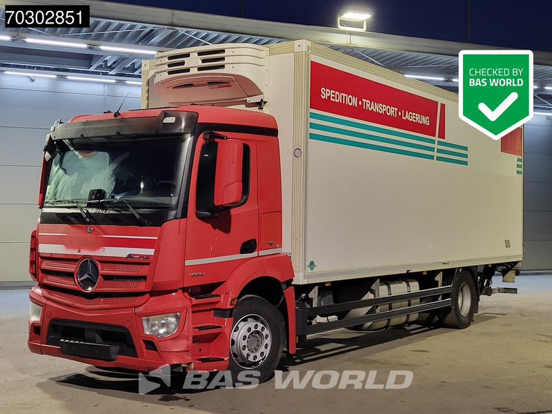 Mercedes-Benz Antos 1830 4X2 Mitsubishi TDJ430D cooler 1500kg Ladebordwand Automatic Euro 6 - Kühlkoffer LKW: das Bild 1 Mercedes-Benz Antos 1830 4X2 Mitsubishi TDJ430D cooler 1500kg Ladebordwand Automatic Euro 6 - Kühlkoffer LKW: das Bild 1