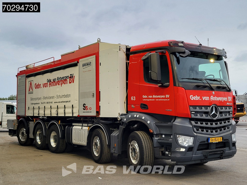 Mercedes-Benz Arocs 4951 Arocs 10X4 NL-Truck Bremat S5.10.13 XL sandmortal Lift+Steering Axle Euro 6 - Betonpumpe: das Bild 3 Mercedes-Benz Arocs 4951 Arocs 10X4 NL-Truck Bremat S5.10.13 XL sandmortal Lift+Steering Axle Euro 6 - Betonpumpe: das Bild 3