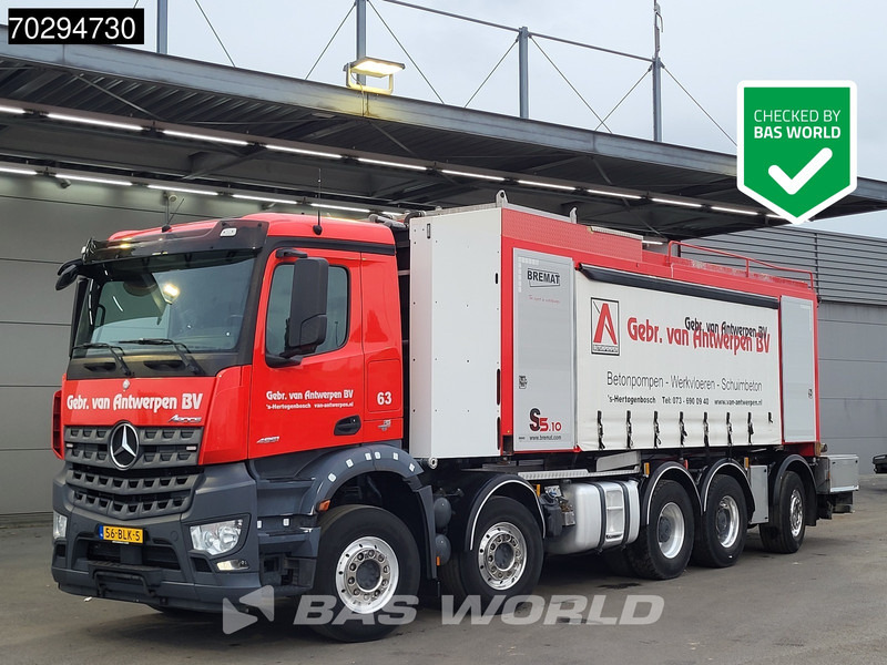 Mercedes-Benz Arocs 4951 Arocs 10X4 NL-Truck Bremat S5.10.13 XL sandmortal Lift+Steering Axle Euro 6 - Betonpumpe: das Bild 1 Mercedes-Benz Arocs 4951 Arocs 10X4 NL-Truck Bremat S5.10.13 XL sandmortal Lift+Steering Axle Euro 6 - Betonpumpe: das Bild 1