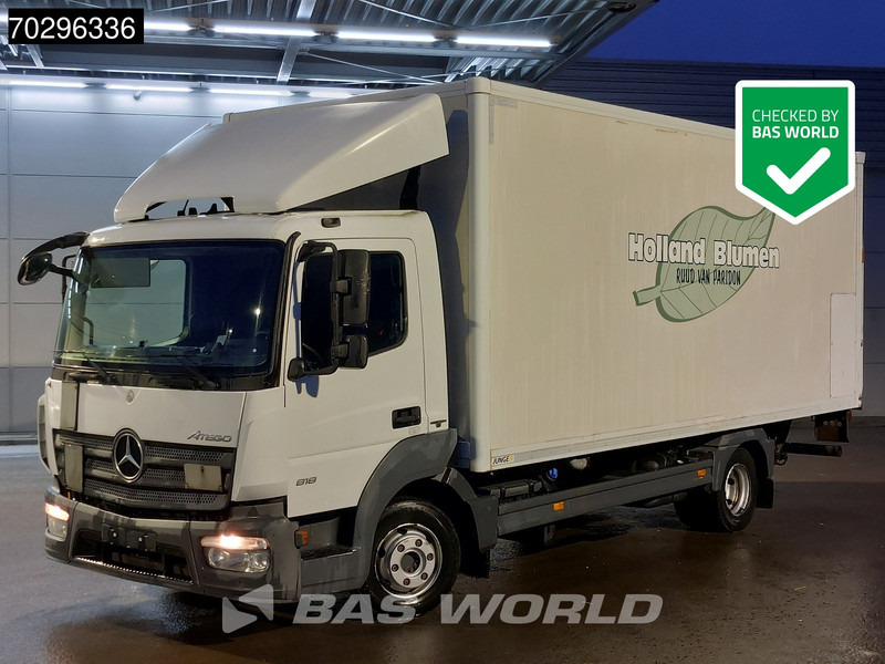 Mercedes-Benz Atego 818 4X2 8tonner Automatic 1000kg Ladebordwand Airco Cruise control Euro 6 - Koffer LKW: das Bild 1 Mercedes-Benz Atego 818 4X2 8tonner Automatic 1000kg Ladebordwand Airco Cruise control Euro 6 - Koffer LKW: das Bild 1