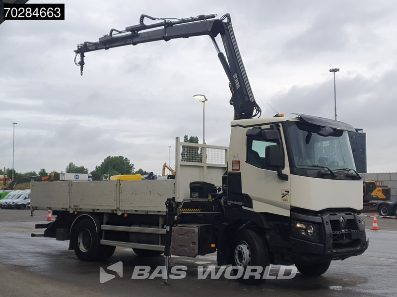 Renault C 380 4X2 HIAB 122 B-3 HIDUO Kran Crane Steelsuspension Big-Axle Euro 6 - Pritsche LKW, Autokran: das Bild 3 Renault C 380 4X2 HIAB 122 B-3 HIDUO Kran Crane Steelsuspension Big-Axle Euro 6 - Pritsche LKW, Autokran: das Bild 3