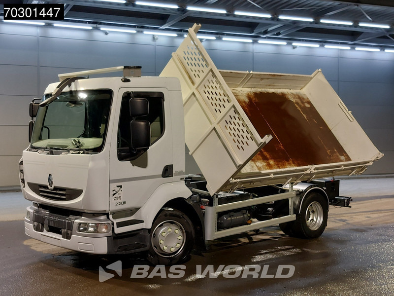 Renault Midlum 220 4X2 3-way tipper Manual Steel suspension Telma Retarder Euro 5 - Kipper: das Bild 3 Renault Midlum 220 4X2 3-way tipper Manual Steel suspension Telma Retarder Euro 5 - Kipper: das Bild 3