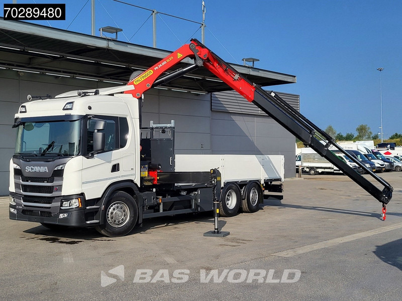 Scania G410 6X2 New! Palfinger PK24.001 SLD 5 Crane Kran Retarder Lift+Steering Axle LED ACC - Pritsche LKW, Autokran: das Bild 3 Scania G410 6X2 New! Palfinger PK24.001 SLD 5 Crane Kran Retarder Lift+Steering Axle LED ACC - Pritsche LKW, Autokran: das Bild 3
