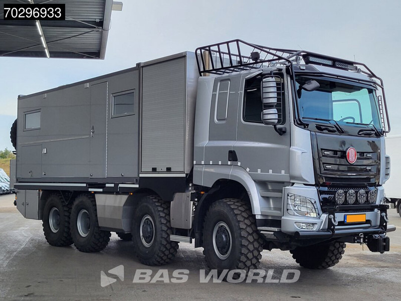 Tatra T158 8X8 NL-Truck 8x8 Off-Grid Camper Hydraulic Winch Generator Retarder Airco Euro 6 - Integriertes Wohnmobil: das Bild 3 Tatra T158 8X8 NL-Truck 8x8 Off-Grid Camper Hydraulic Winch Generator Retarder Airco Euro 6 - Integriertes Wohnmobil: das Bild 3