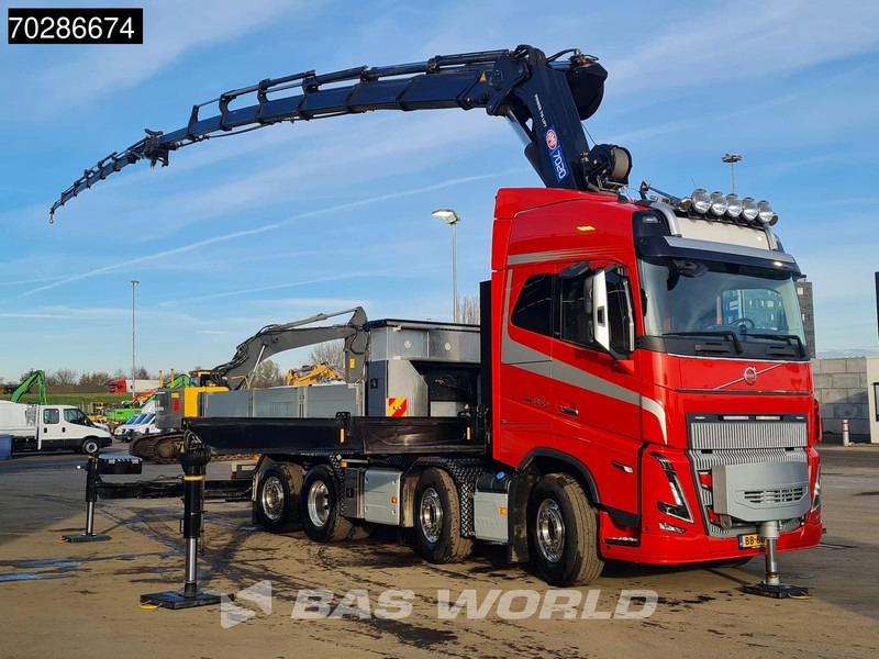 Volvo FH16 650 FH16 8X2 NL-Truck HMF 7020K-RCS Crane + Jib Lift+Steering-Axle Navi LED - Pritsche LKW, Autokran: das Bild 3 Volvo FH16 650 FH16 8X2 NL-Truck HMF 7020K-RCS Crane + Jib Lift+Steering-Axle Navi LED - Pritsche LKW, Autokran: das Bild 3