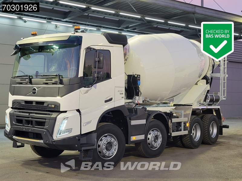 Volvo FMX 430 8X4 NEW! 10m3 Mixer Automatic Big-Axle Euro 6 - Betonmischer LKW: das Bild 1 Volvo FMX 430 8X4 NEW! 10m3 Mixer Automatic Big-Axle Euro 6 - Betonmischer LKW: das Bild 1