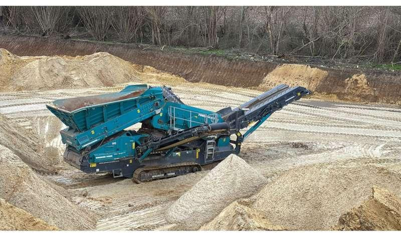 Powerscreen WARRIOR 1400X - Siebmaschine: das Bild 1 Powerscreen WARRIOR 1400X - Siebmaschine: das Bild 1