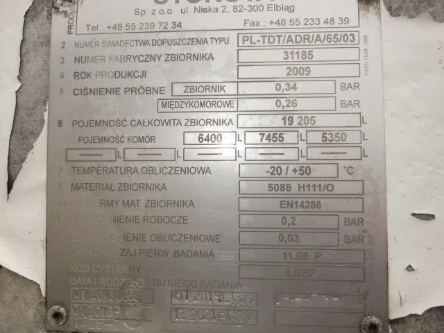 Scania R380 6X2 19200 LITER TANK,MANUAL GEARBOX - Tankwagen: das Bild 5 Scania R380 6X2 19200 LITER TANK,MANUAL GEARBOX - Tankwagen: das Bild 5