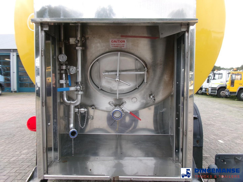 Tankauflieger Clayton Food (beer) tank inox 30 m3 / 1 comp: das Bild 9