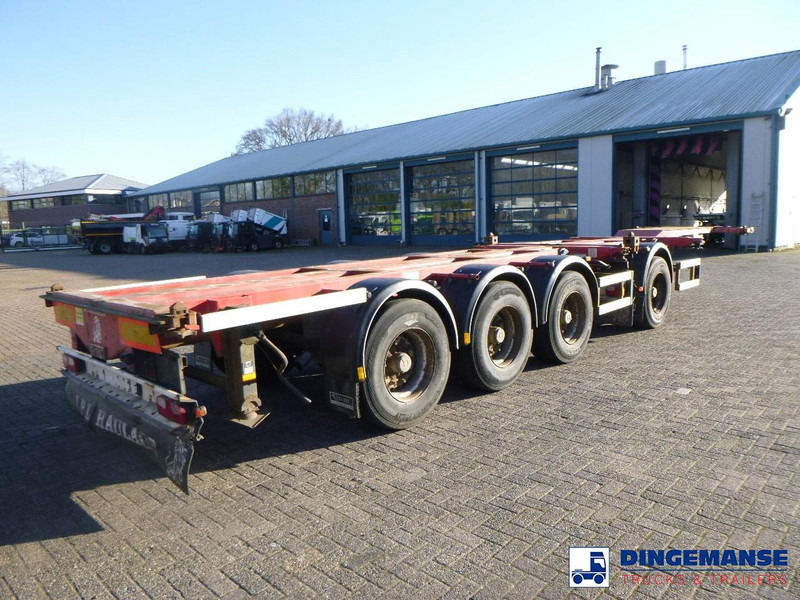 D-Tec 4-axle container combi trailer (3 + 1 axles) 20-30-40-45 ft - Container/ Wechselfahrgestell Auflieger: das Bild 4 D-Tec 4-axle container combi trailer (3 + 1 axles) 20-30-40-45 ft - Container/ Wechselfahrgestell Auflieger: das Bild 4