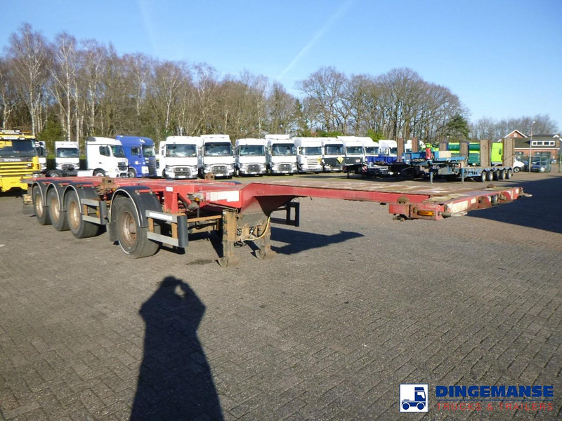 D-Tec 4-axle container combi trailer (3 + 1 axles) 20-30-40-45 ft - Container/ Wechselfahrgestell Auflieger: das Bild 2 D-Tec 4-axle container combi trailer (3 + 1 axles) 20-30-40-45 ft - Container/ Wechselfahrgestell Auflieger: das Bild 2