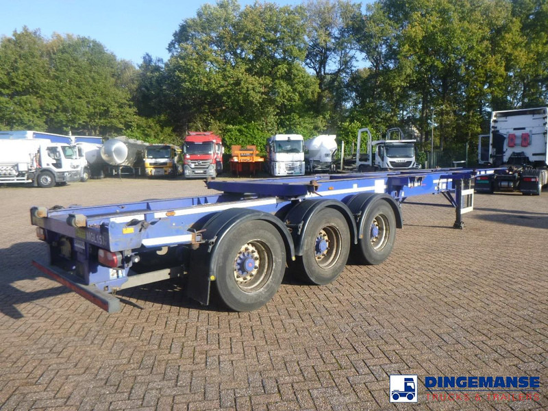 Dennison 3-axle container trailer 20-30-40-45 ft - Container/ Wechselfahrgestell Auflieger: das Bild 4 Dennison 3-axle container trailer 20-30-40-45 ft - Container/ Wechselfahrgestell Auflieger: das Bild 4