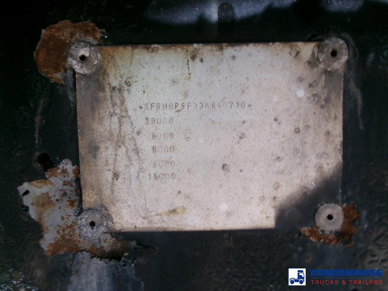 Fruehauf 3-axle platform trailer + Atlas 3008 crane - Pritschenauflieger/ Plattformauflieger: das Bild 3 Fruehauf 3-axle platform trailer + Atlas 3008 crane - Pritschenauflieger/ Plattformauflieger: das Bild 3