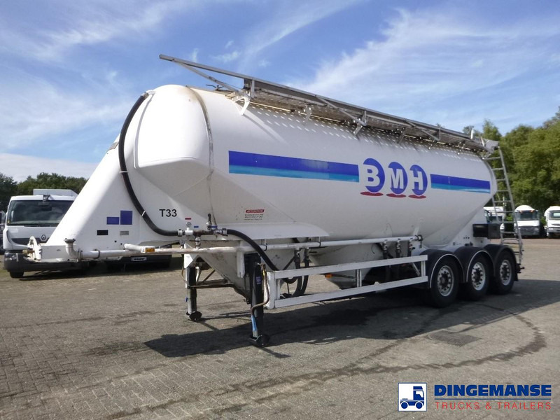 Heil / ZVVZ Powder tank alu 40 m3 / 1 comp - Tankauflieger: das Bild 1 Heil / ZVVZ Powder tank alu 40 m3 / 1 comp - Tankauflieger: das Bild 1