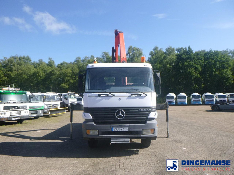 Mercedes-Benz Actros 1835 4x2 tipper + Palfinger PK12000 - Autokran: das Bild 2 Mercedes-Benz Actros 1835 4x2 tipper + Palfinger PK12000 - Autokran: das Bild 2