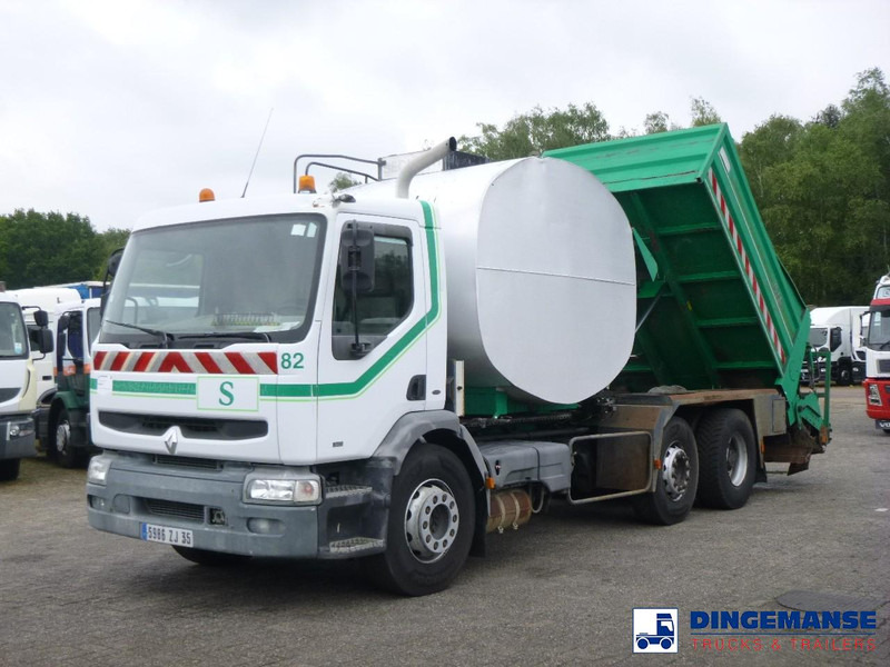 Renault Premium 340 6x2 Road repair bitumen tank 6 m3 / tipper - Tankwagen: das Bild 1 Renault Premium 340 6x2 Road repair bitumen tank 6 m3 / tipper - Tankwagen: das Bild 1