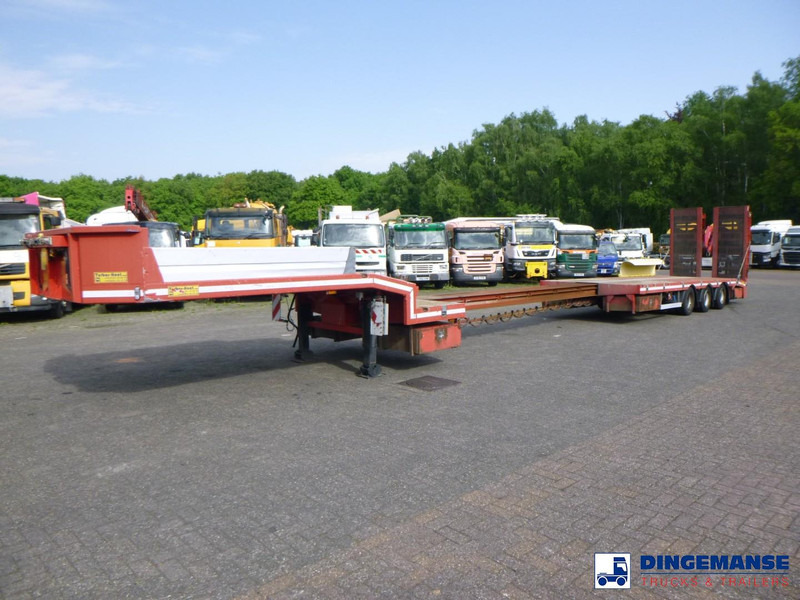 TURBO'S HOET 3-axle semi-lowbed trailer 39 t + ramps - Tieflader Auflieger: das Bild 1 TURBO'S HOET 3-axle semi-lowbed trailer 39 t + ramps - Tieflader Auflieger: das Bild 1