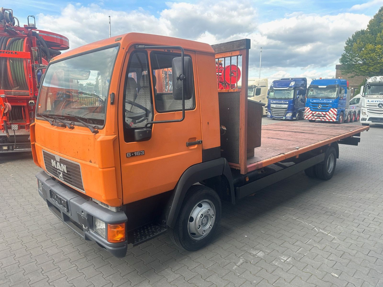 MAN 8.163 Pritsche - Pritsche LKW: das Bild 2 MAN 8.163 Pritsche - Pritsche LKW: das Bild 2