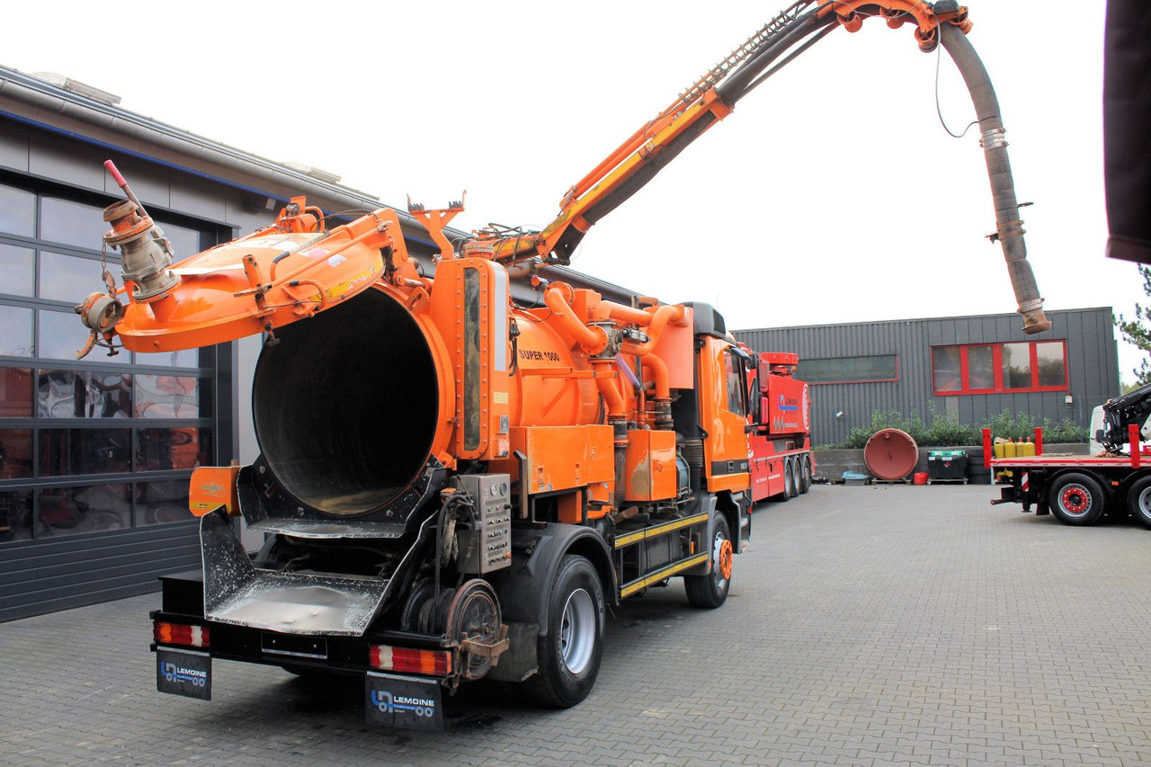 Mercedes-Benz Actros 1831 4x2 Hellmers 6,5m³ V2A INOX Kipper - Saug-/ Spülfahrzeug: das Bild 5 Mercedes-Benz Actros 1831 4x2 Hellmers 6,5m³ V2A INOX Kipper - Saug-/ Spülfahrzeug: das Bild 5