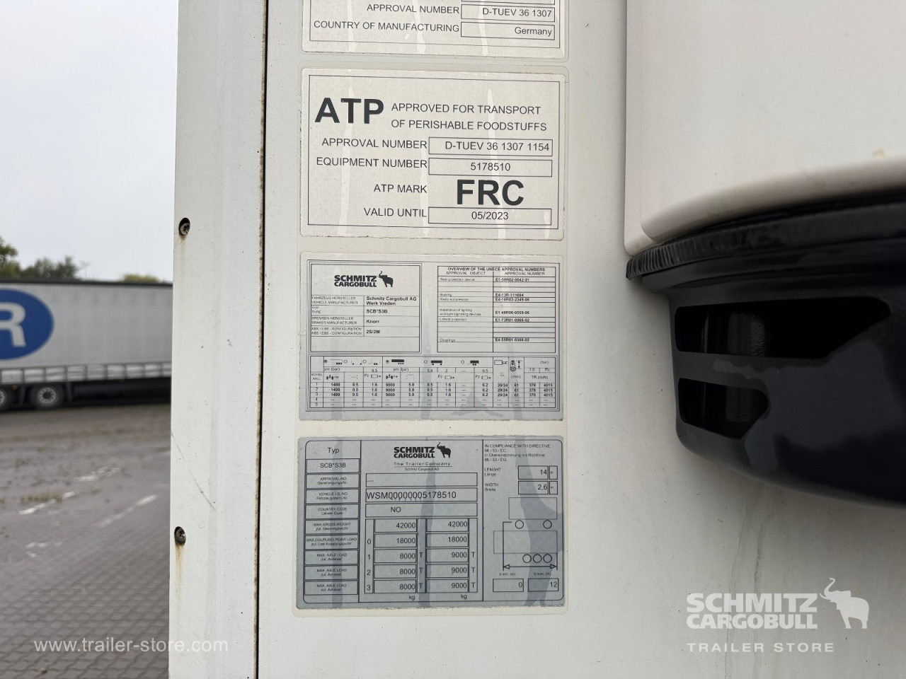 SCHMITZ Auflieger Tiefkühler Multitemp Double deck - Isotherm Auflieger: das Bild 5 SCHMITZ Auflieger Tiefkühler Multitemp Double deck - Isotherm Auflieger: das Bild 5