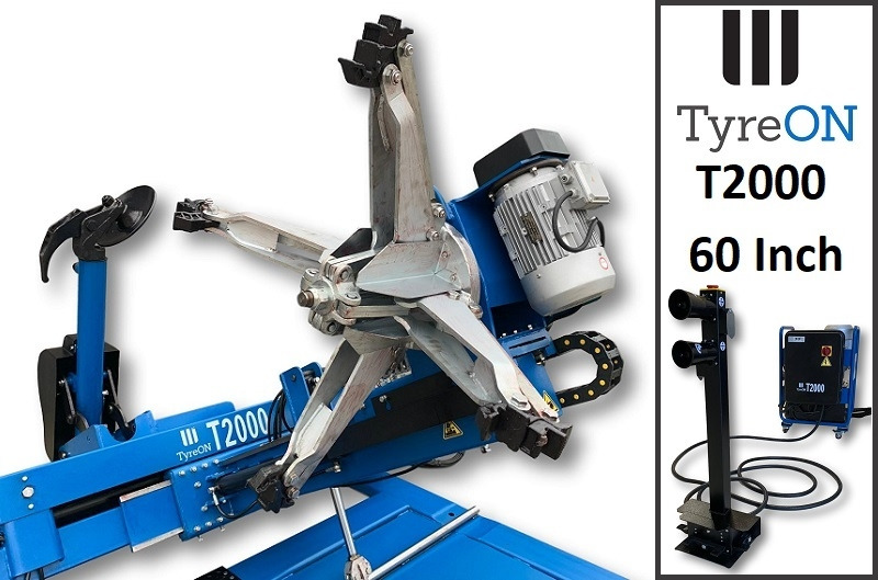 T2000 truck tyrechanger 60 Inch 2 mounting speeds - fully automatic - power 4kW+4kW - Werkstattgerät: das Bild 4 T2000 truck tyrechanger 60 Inch 2 mounting speeds - fully automatic - power 4kW+4kW - Werkstattgerät: das Bild 4
