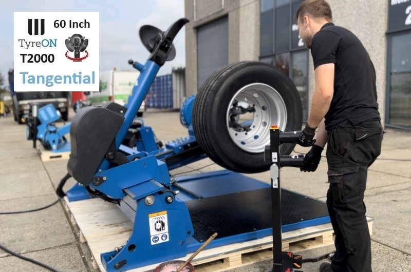T2000 truck tyrechanger 60 Inch 2 mounting speeds - fully automatic - power 4kW+4kW - Werkstattgerät: das Bild 3 T2000 truck tyrechanger 60 Inch 2 mounting speeds - fully automatic - power 4kW+4kW - Werkstattgerät: das Bild 3