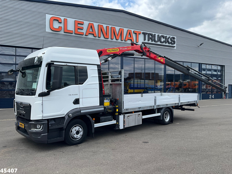 MAN TGL 12.220 Euro 6 Palfinger 11 Tonmeter laadkraan Just 60.518 km! - Autokran: das Bild 1 MAN TGL 12.220 Euro 6 Palfinger 11 Tonmeter laadkraan Just 60.518 km! - Autokran: das Bild 1