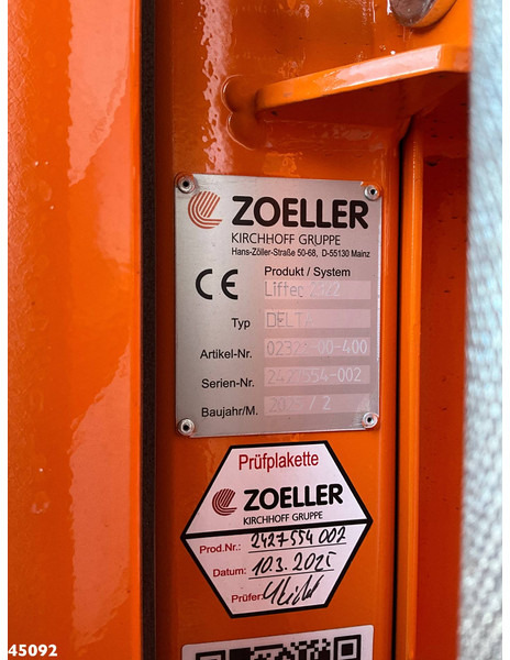 Müllwagen Mercedes-Benz Actros 2533 Euro 6 Zoeller 22m³: das Bild 15