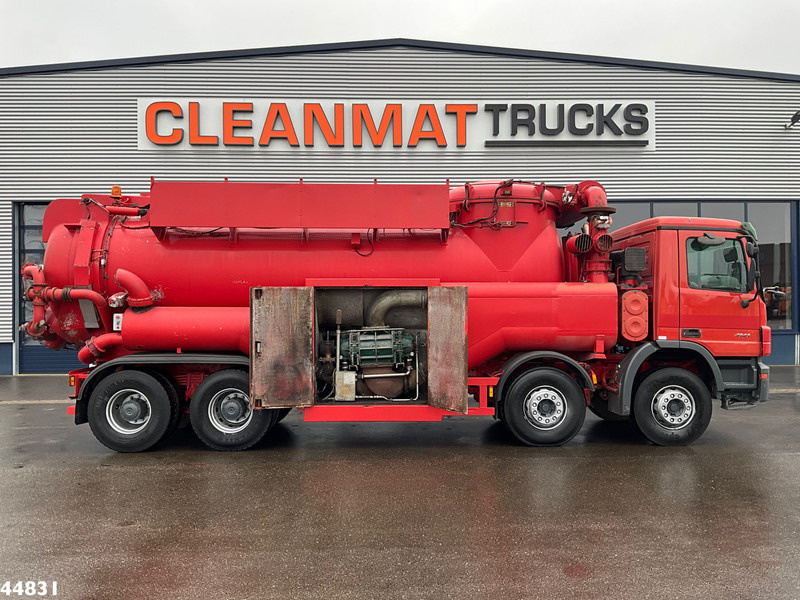 Mercedes-Benz Actros 4141 8x4 RVS Naaktgeboren drogestoffen Just 99.291 km! - Saug-/ Spülfahrzeug: das Bild 4 Mercedes-Benz Actros 4141 8x4 RVS Naaktgeboren drogestoffen Just 99.291 km! - Saug-/ Spülfahrzeug: das Bild 4